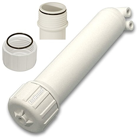 Behälter für Membrane Umkehrosmose Wasserfilter ForHome® Housing 2,5 1812, 2012 Doppelter O-Ring Gewinde High Pressure 1/8