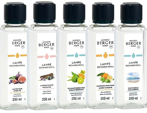 LAMPE BERGER Paris Düfte großes Duftset Wohlfühlzeit Limited Edition Sommer 2025 mit 5X 250ml Duft