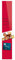 Be!Board B1002 kleine Glas-Magnettafel / Magnetleiste rot, 10 x 60 cm - viele Farben