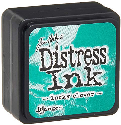 Tim Holtz TDP47384 Ranger Lucky Clover Distress Mini Ink Pad, Green