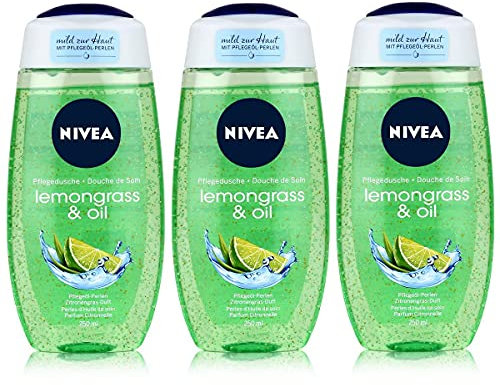 '3 x Nivea Gel Douche pour femme Citronnelle & Oil – 250 ml