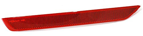 Seat Catadióptrico izquierdo (lado del conductor) para Leon (1P) Facelift, rojo, plástico, incandescente, apto a partir de 16.03.2009