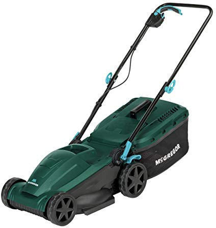 McGregor 34cm Corded Rotary Lawnmower - 1400W