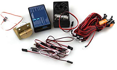 Amewi Truck Beleuchtung und Sound-Vibrationssystem für LKW (Trucks), 1 Stück