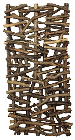 Wanddeko Treibholz 110 cm hoch Unikat Handarbeit Deko Wohnzimmer Flur Schlafzimmer