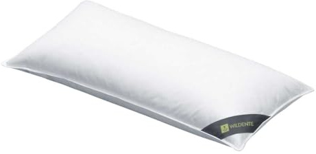 Spessarttraum Daunenkissen 40x80 cm WILDENTE | Kopfkissen | 70% Federn & 30% Daunen | Allergiker geeignet (Nomite) | Oeko-TEX | Made in Germany