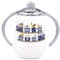 GRAZDesign Trinklernbecher mit Griff mit Namen, Kleinkinder Baby Jungen, Zug mit Tieren, auslaufsicher aus Edelstahl, BPA-frei, 300ml