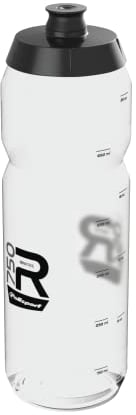 Polisport 8646300001 - R Collection Fahrradflasche Modell R750 mit einem Fassungsvermögen von 750 ml. BPA-freie Trinkflasche für Radfahrer in Transparent