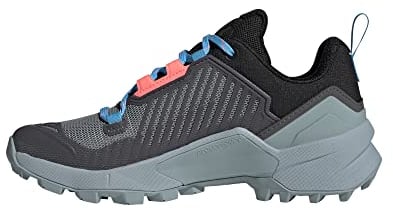 adidas Damen Terrex Swift R3 Leichtathletik-Schuh, Mehrfarbig Magic Grey Core Black Acid Red, 42 2/3 EU
