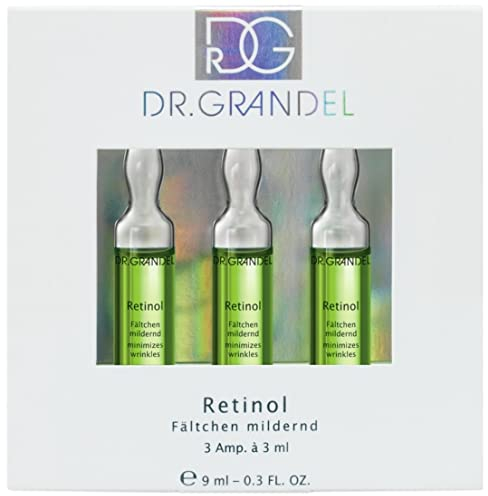 Dr. Grandel Retinol *** glättende Wirkstoffampulle *** 3x3 ml mildert Fältchen