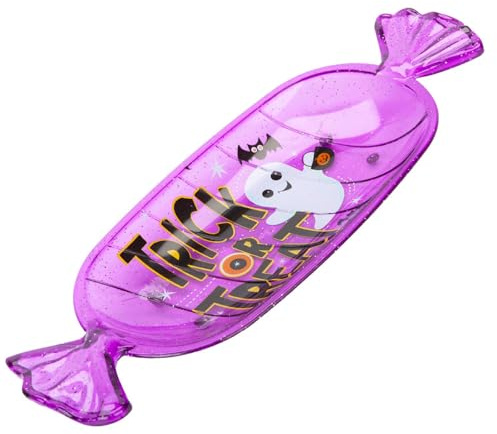 VFM - Halloween Sweet Tray Trick Or Treat Decal Scary Halloween Party - Candy Dish Haunted House Purple