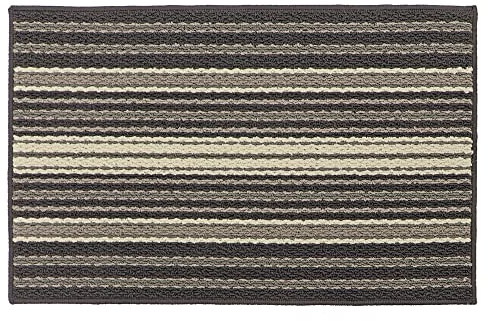 JVL Hubble Machine Washable Latex Backed Doormat, 50x80cm, Dusk