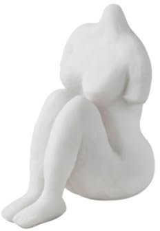 Mette Ditmer - KUNSTSTÜCK sitzende Frau - Off-White