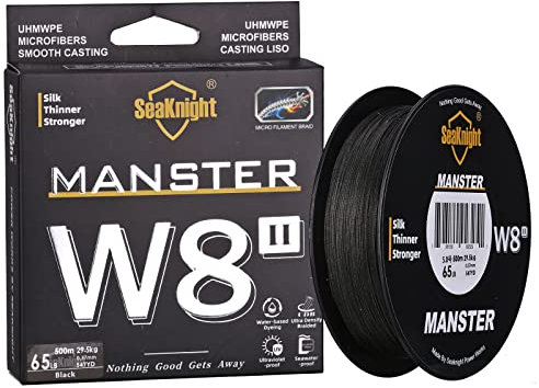 Seaknight W8 II 8 Fach Angelschnur Geflochten Salzwasser 150M/300M/500M PE Geflochtene Angelschnur 8 Stränge Karpfen Angelschnur Forelle 15-100LB