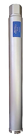 Wet Diamond Core Drill Bits, 2/52mm Diameter, 15-1/2/395mm Drilling Depth, 1-1/4-7 UNC Thread Arbor, Crown Shaped Segments,for Brick,Block,Masonry,Stone,Concrete. (2)