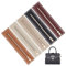 WADORN 5 colori Cerniera In Pelle PU, Telaio con Cerniera per Cucire In Pelle Da 27 cm Cerniere per Borse Fatte A Mano Bulk Close End con Telaio In Pelle PU per Borsa All'Uncinetto Fai Da Te Accessori