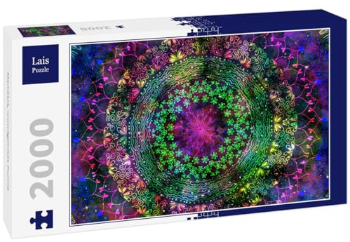 Lais Puzzle Mandala, unmögliches Puzzle 2000 Teile