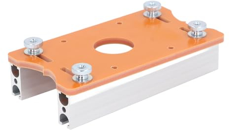 Holzfräser-Tisch-Einlegeplatte, Präzisions-Holzfräser-Grundplatte, Hochpräzise Fräser-Schlitzpositionierung, Halterungsplatte, Gravur, DIY-Werkzeuge Für 65-mm-Trimmer