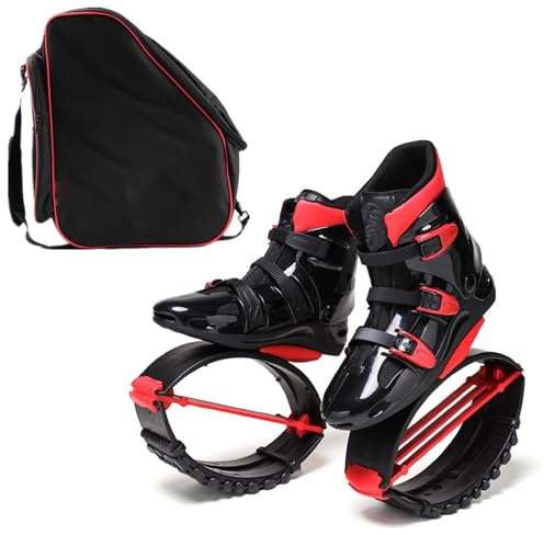 Kangaroo Jump mit Aufbewahrungstasche Schuhe, Bounce Moon Schuhe Übung Fitness Stiefel für Damen Herren Erwachsene - Springt Fitnessschuhe, 36-38 EU