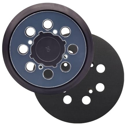 2 Pack Sander Pad for Dewalt,5 inch 8 Hole Hook and Loop Replacement Orbital Sander Pad for DeWalt DWE64233 & N329079 Compatible with DWE6423/6423K,DWE6421/6421K,DWE6421-B2/B3,DCW210B
