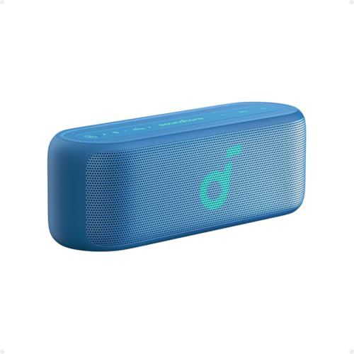 soundcore Select 2S, Portable Bluetooth Speaker with 20W Stereo Sound, BassUp™ Technology, 16 Hours Playback, Wireless Stereo Pairing and IPX7 Water Protection for Hiking and Outdoor Adventures