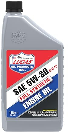 Lucas Oil 47028 Synthetic 5W-30 ECO-FD Engine Oil - 1 Litre