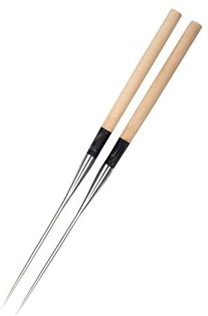 FytStycale Utensilios de Cocina para Sushi Japonés: Elegantes Palillos de Madera, 16cm