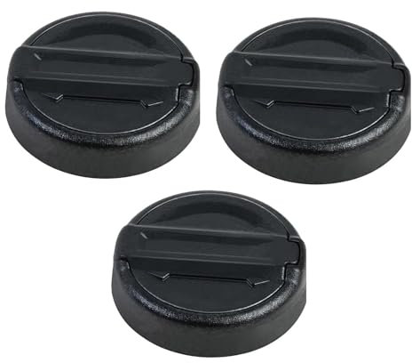 Rudiaoa 3pcs Chiave Protettore Magnetico Coprini A Serratura Protezioni per Buco della Serratura Copertina Blocco della Porta Ricambio Accessorio Esterno
