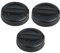 Rudiaoa 3pcs Chiave Protettore Magnetico Coprini A Serratura Protezioni per Buco della Serratura Copertina Blocco della Porta Ricambio Accessorio Esterno