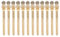 UPLORY PACH Billed, clips de cabello gran ángulo de apertura Fuerza de sujeción más apretada Herramienta de peinado conveniente para mujeres (Oro)