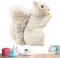 Nkmujil Squirrel Plush, Adorable Big-Tail Animal Plush Toy, 20cm Soft Cuddle Doll for Kids & Adults, Cozy Snuggle Companion, Home Decoration Living Room, Three-Grain Cotton