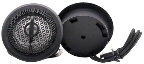 JKELPV Tweeter Haut-Parleur 1 Paire de Haut-parleurs Tweeter Haute Puissance pour Voiture, 25 mm, Hi-FI, à dôme en Soie, pour Modification de Voiture Enceintes de Voiture
