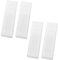 ULTECHNOVO 4 Piezas manija de la Cortina reemplazo de Piezas de persianas Borla de cordón Blanco Mango de reemplazo Ciego Vertical Piezas de reemplazo de persianas Verticales el plastico