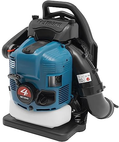 75.6cc Petrol 4-Stroke Backpack Leaf Blower 2600W High Power, for Professional Yard Garden and Commercial Debris Removal, Large Capacity Fuel Tank Comfortable Adjustable Design