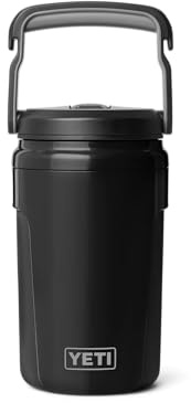 YETI SILO 40 oz Jug with MagSlider Straw Cap, Black, (1.18 L)