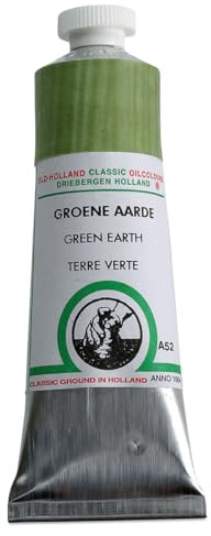 Old Holland Classic Oil: 40ml Earth Green