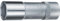 GEDORE 1718819 Llave de vaso 1/2, forma larga 17 mm