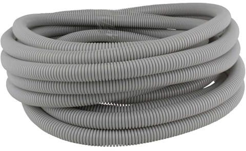 Unitec 404011 Flexrohr, Länge: 10 m, Durchmesser: 20 mm, Klassifizierung: 2221, Farbe: KL: 2223, Material: PVC