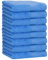 Betz 8 Stück Handtücher Set Größe 50 x 100 cm Handtuch Premium 100% Baumwolle Farbe hellblau