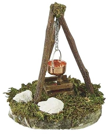 Kahlert Licht 40676 Puppenhauszubehör, holzfarben, kupferfarben