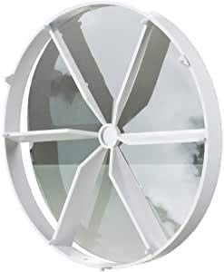 Rückstauklappe Rückschlagklappe Ø 100 125 150 mm für Lüftungsrohr Wandventilator (Ø 100)