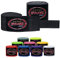 Farabi Sports Kinder Boxing Bandage 2,5 Meter lang boxbandagen - Box Bandages mit Paar für MMA, Muay Thai, Training, Kickboxen und Kampfsport (Black)
