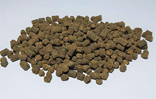 Humus di lombrico pelletizzato per piante - Humus ecologico di lombrico rosso a forma di granulo per una migliore distribuzione e dosaggio (1 kg)