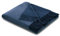 biederlack® samt weiche Kuscheldecke Wool-Mix Jeans-Marine I aus Wolle & Kaschmir I Öko-Tex Zertifiziert I Plaid in 130x170 cm | geeignet als Tagesdecke & Sofa-Decke | Wohndecke in top Qualität