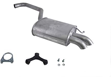 Ferroz Export Ersatz für Endschalldämpfer Auspuff Audi 80 B3 8B Coupe 1.4, 1.6, 1.8, 2.0 1986-1996
