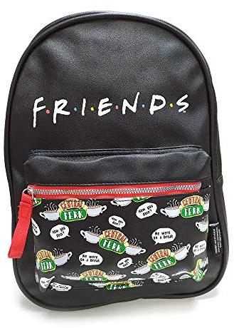 Friends Freunde Central Perk Premium Schwarz Mini Rucksack