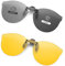 Long Keeper Sonnenbrille zum Anklippen, polarisierte Sonnenbrille zum Aufstecken, verschreibungspflichtige Brille für Damen und Herren, zum Autofahren, Angeln, Outdoor, Photochrom + Nachtsicht