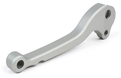 BGM Bremshebel + Kupplungshebel Set BGM stahlgrau CNC Trommelbremse kompatibel für Vespa Largeframe 1957-1998, Smallframe 1963-1989