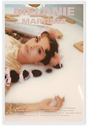 SORECI Melanie Adele Martinez Leinwandposter, Wandkunst, Dekordruck, Bild Gemälde für Wohnzimmer, Schlafzimmer, Dekoration, ungerahmt, 30 x 45 cm