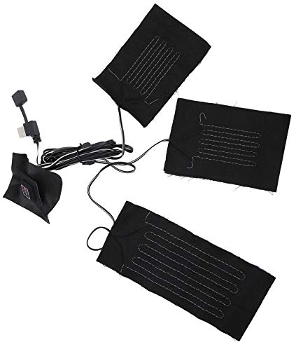 USB-Elektro-Heizkissen, Wasserdichte Heizkissen, Jacken-Pads, Heizplatte, Elektrische Tucherwärmung für Outdoor-Wintercamping